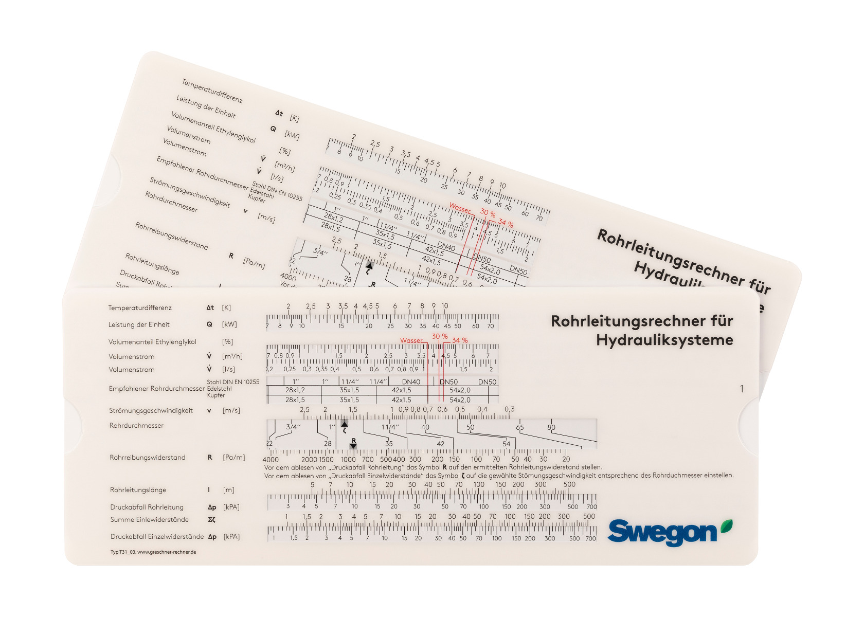 Rohrleitungsrechner für Hydrauliksysteme